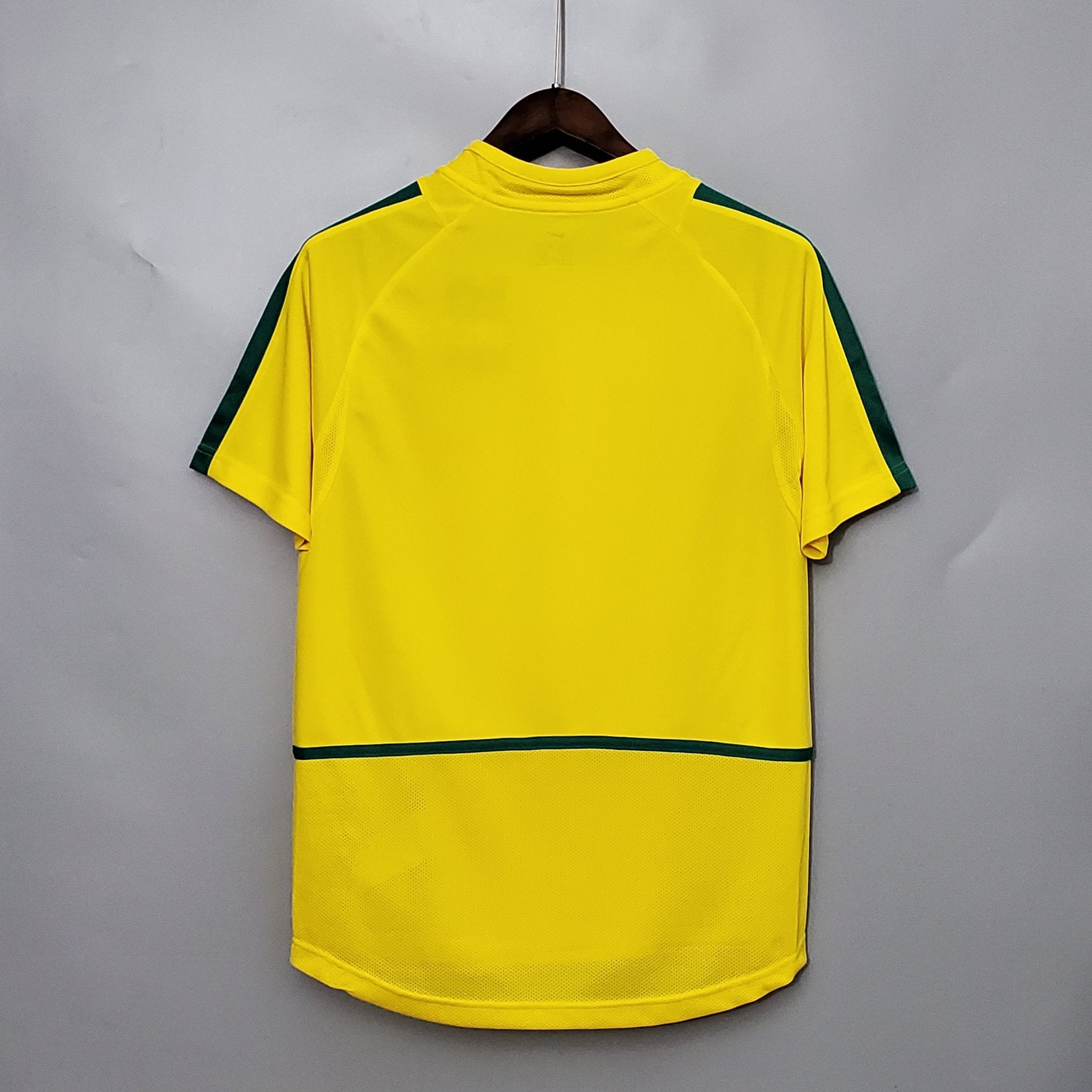 NIKE BRAZIL 2002 RETRO HOME JERSEY